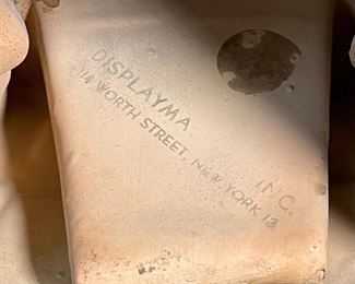 Piel’s Beer Gnome Composite Bar Caddy 50’s  Advertising Peil Brothers New York Piels	6x5.5x7in	HxWxD
