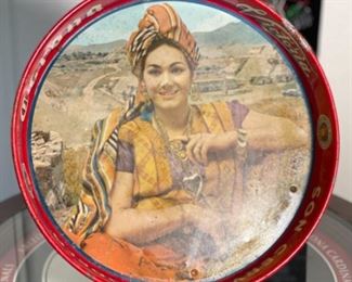 Corona Victoria Beer Serving Tray  Tavern Bar Pub Tray	13.25in Diameter	
