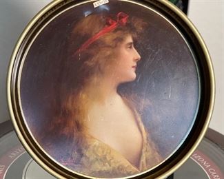 Christian Feigenspan Brewing CO Tin Litho Advertising Beer Tray Serving Tray  Tavern Bar Pub	13.25in Diameter	
