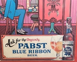 Pabst Beer Don't Be Shy Framed Ad Poster P-627 Pabst Brewing Company, Milwaukee, Wisconsin"	Frame: 27.25x22.25in	HxWxD
