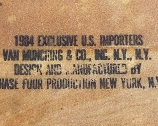 Imported Heineken Beer Sign Bar Advertising Foam/Composite	9.5 x 12.25in	
