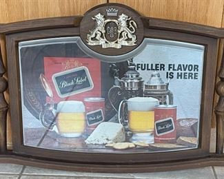 AS-IS Black Label Beer Lighted Sign Carling Brewing	16x25x4in	HxWxD
