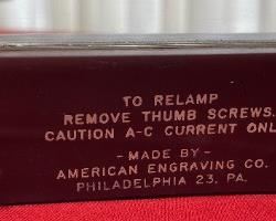 Vintage Stegmaier's Beer Lighted Sign Cash Register Topper Stegmaier	5x11x2in	HxWxD
