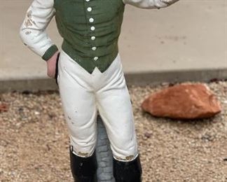 Concrete Lawn Jockey AL'S Garden Art Statue	43 x 23 x 13in	HxWxD
