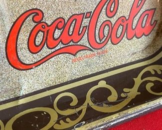 Coca Cola Drink Delicious Tray Reproduction	13.25x10.5x1.25in	HxWxD
