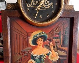 Pepsi Cola Wood Sign Clock	23x16x2in	HxWxD
