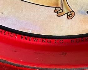 Valley Forge Beer Tray Washington's Headquarters	12in Diameter	
