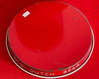 Old Dutch Premium Beer Tray Eagle Brewing Catasauqua, PA	12in Diameter	
