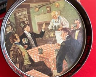 1936 New Yorker Beer & Ale Tray Greater New York  #3	12in Diameter	
