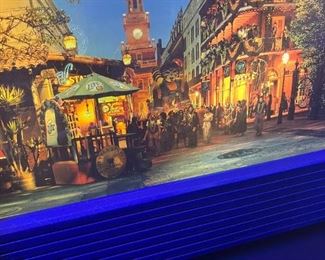 Miller Lite Beer Sign Coast To Coast II Motion City Lights	17.5x39x3.5in	HxWxD
