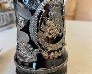Rare 2007 Anheuser Busch "A Tribute To Brewing" Crystal Membership Stein with COA	12x5.5in W	
