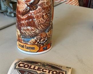 Budweiser Anheuser Busch AB stein  Grand Canyon American the Beautiful cs334	9x6in W	
