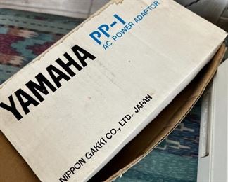 Vintage Yamaha Portable Keyboard Model PS-20 with original box	34x13in	

