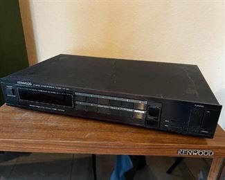 Kenwood stereo synthesizer tuner model KT – 56	3x16.25x10inall	HxWxD
