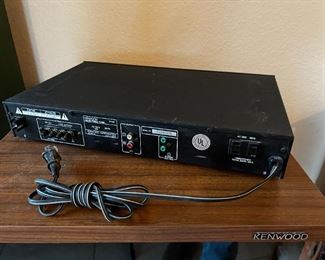 Kenwood stereo synthesizer tuner model KT – 56	3x16.25x10inall	HxWxD
