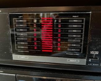 Kenwood KM – 106 stereo power amplifier	5x16.5x10in	HxWxD
