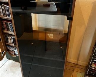 Kennwood stereo system rack model number SRC – 760	41x 18x 18 depth	HxWxD
