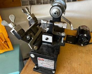 Foley Belsaw Saw Sharpener	Board measurements for sharpener sit on 18 x 15	
