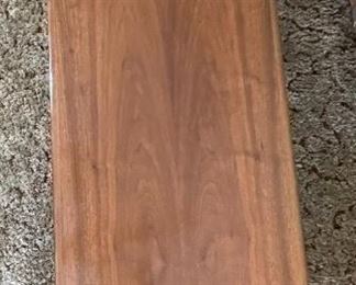 1960s MCM Walnut Coffee Table Mid Century Modern	15x20x56in	HxWxD
