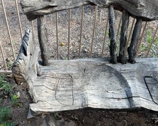 Rustic Driftwood Bench	36 x 52 x 25in	
