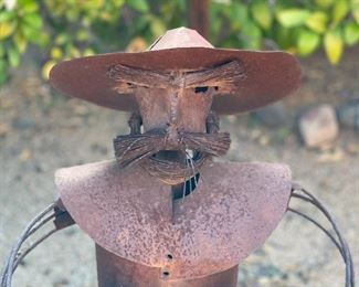 3pc Rustic Mariachi Yard Art Decor LARGE	39 inches high	
