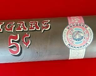 Imported Cigar Sign 3D	6.5 x 33 x 4in	
