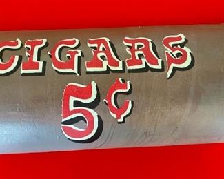 Imported Cigar Sign 3D	6.5 x 33 x 4in	
