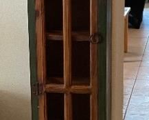 Mexican rustic Slender Cabinet	72 x 12 x 8in	
