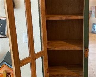 Mexican rustic Slender Cabinet	72 x 12 x 8in	
