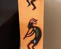 Kokopelli CD Holder	48.5 x 7 x 7in	
