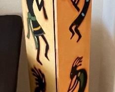 Kokopelli CD Holder	48.5 x 7 x 7in	
