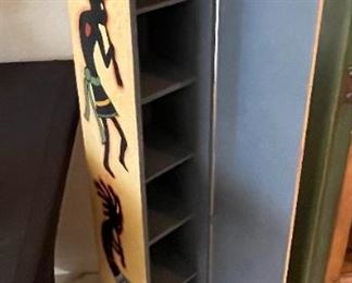 Kokopelli CD Holder	48.5 x 7 x 7in	
