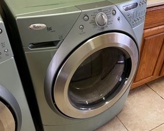 Whirlpool Duet Steam front load Washer	38 x27x28.5in	HxWxD
