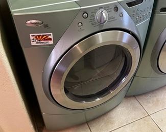Whirlpool Duet Steam front load Dryer	38x27x 28.5in	HxWxD
