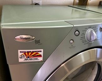 Whirlpool Duet Steam front load Dryer	38x27x 28.5in	HxWxD
