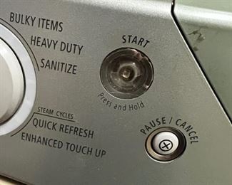 Whirlpool Duet Steam front load Dryer	38x27x 28.5in	HxWxD
