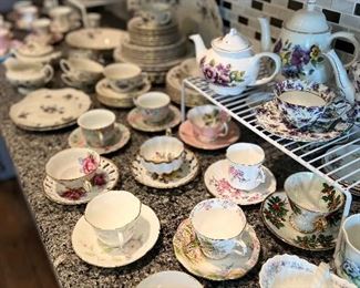Tons of tea cups