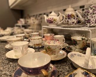 Tons of tea cups