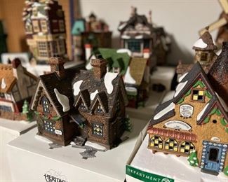 A delightful collection of Department 56!