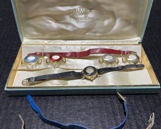 Vintage Timex Cavatine Ladies Watch Set