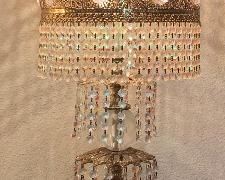 Vintage Tabletop Chandelier