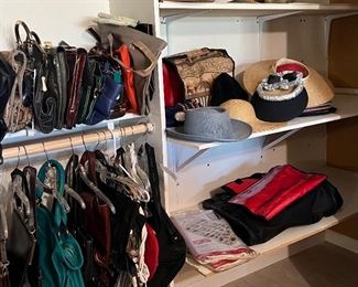 Purses, Shoes, Scarves, Hats, Belts...