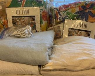 Bedding, Pillows and more