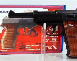 Crosman Model C41 Co2 Air Pistol, With Paperwork, In Box