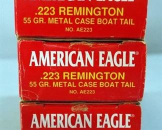 American Eagle .223 REM Ammo, Approx 60 Rds, Local Pickup Only