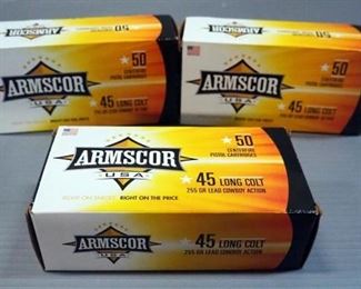 Armscor .45 LC Cowboy Action Ammo, Approx 150 Rds, Local Pickup Only