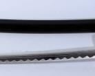 Katana Sword With Ivory Styled Handle, 27.25" Blade, In Wood Scabbard