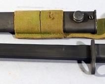 MAS French Bayonet, 9.5" Blade, In Scabbard