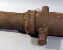 annon Reproduction, 49" Long From Button To Muzzle, No Foundry Marks