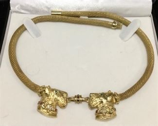 14k Necklace w/Jewels